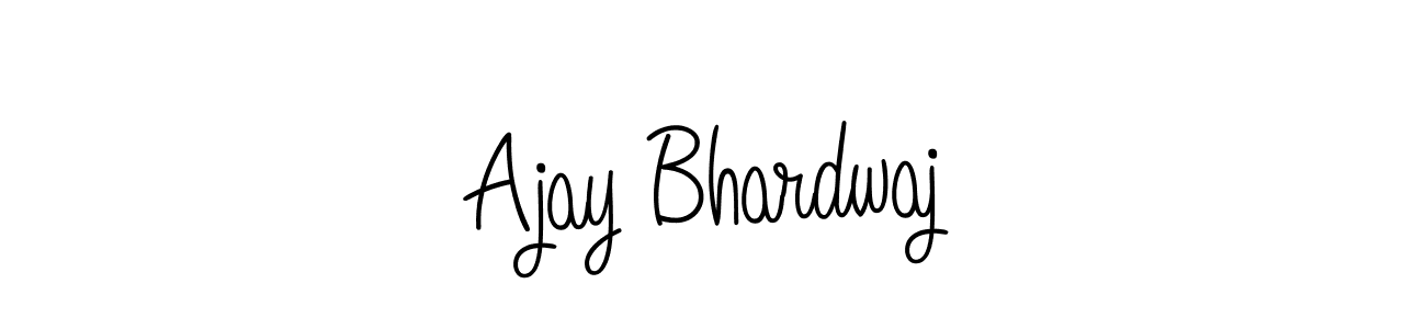 Ajay Bhardwaj stylish signature style. Best Handwritten Sign (Angelique-Rose-font-FFP) for my name. Handwritten Signature Collection Ideas for my name Ajay Bhardwaj. Ajay Bhardwaj signature style 5 images and pictures png