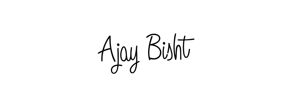 if you are searching for the best signature style for your name Ajay Bisht. so please give up your signature search. here we have designed multiple signature styles  using Angelique-Rose-font-FFP. Ajay Bisht signature style 5 images and pictures png