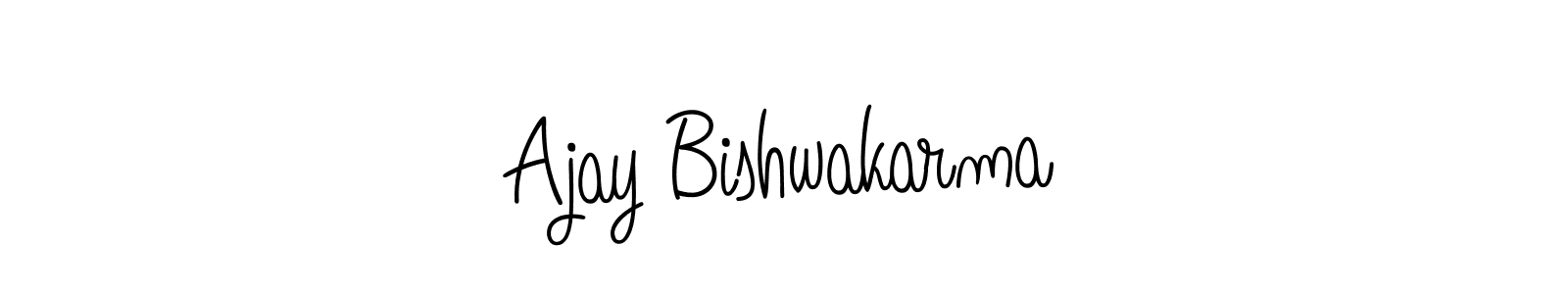 Here are the top 10 professional signature styles for the name Ajay Bishwakarma. These are the best autograph styles you can use for your name. Ajay Bishwakarma signature style 5 images and pictures png