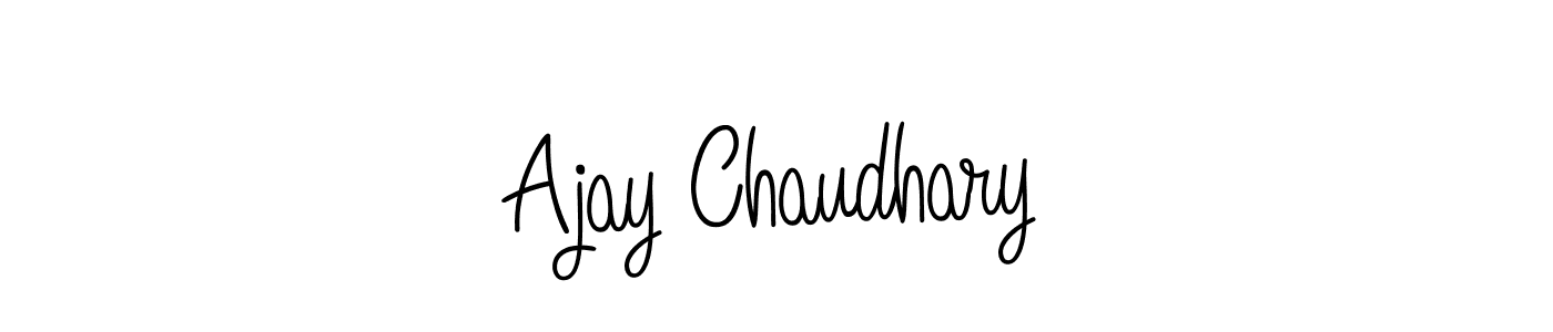 Make a short Ajay Chaudhary signature style. Manage your documents anywhere anytime using Angelique-Rose-font-FFP. Create and add eSignatures, submit forms, share and send files easily. Ajay Chaudhary signature style 5 images and pictures png