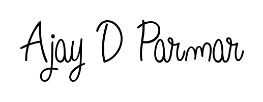 Use a signature maker to create a handwritten signature online. With this signature software, you can design (Angelique-Rose-font-FFP) your own signature for name Ajay D Parmar. Ajay D Parmar signature style 5 images and pictures png