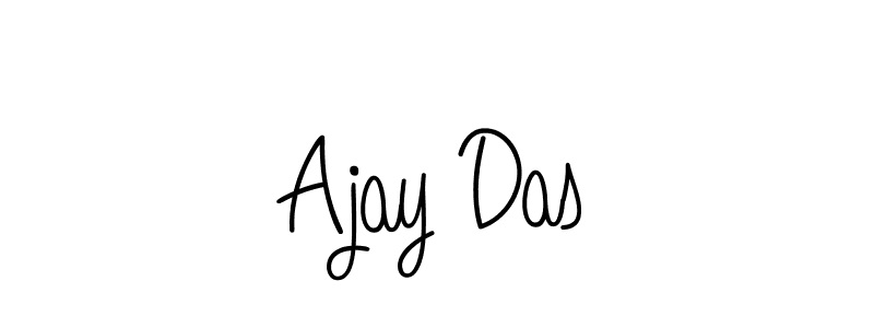The best way (Angelique-Rose-font-FFP) to make a short signature is to pick only two or three words in your name. The name Ajay Das include a total of six letters. For converting this name. Ajay Das signature style 5 images and pictures png