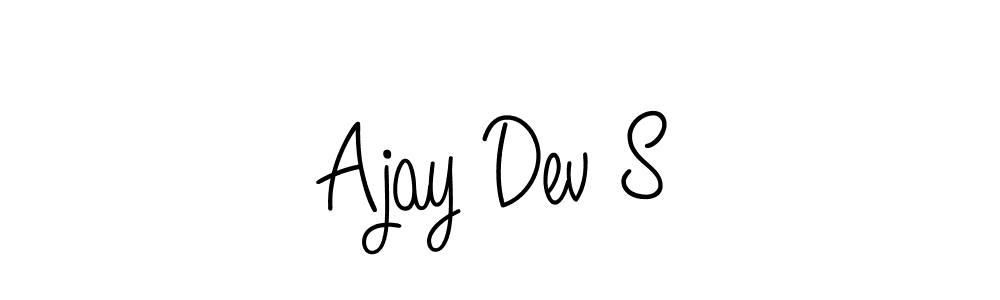 Make a short Ajay Dev S signature style. Manage your documents anywhere anytime using Angelique-Rose-font-FFP. Create and add eSignatures, submit forms, share and send files easily. Ajay Dev S signature style 5 images and pictures png