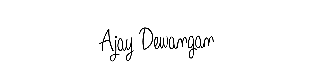 Create a beautiful signature design for name Ajay Dewangan. With this signature (Angelique-Rose-font-FFP) fonts, you can make a handwritten signature for free. Ajay Dewangan signature style 5 images and pictures png