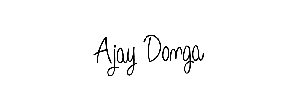 Make a short Ajay Donga signature style. Manage your documents anywhere anytime using Angelique-Rose-font-FFP. Create and add eSignatures, submit forms, share and send files easily. Ajay Donga signature style 5 images and pictures png