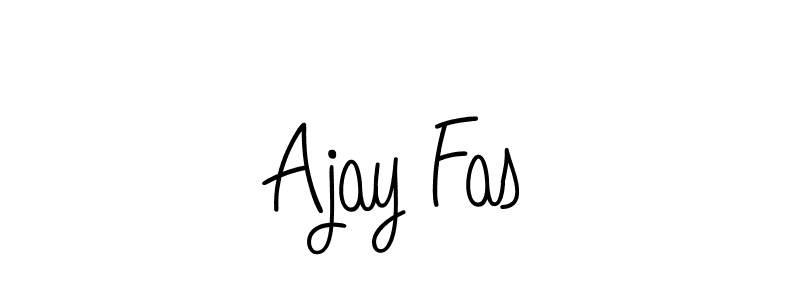 How to make Ajay Fas signature? Angelique-Rose-font-FFP is a professional autograph style. Create handwritten signature for Ajay Fas name. Ajay Fas signature style 5 images and pictures png