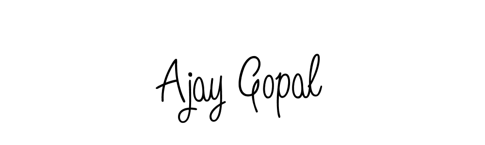 Angelique-Rose-font-FFP is a professional signature style that is perfect for those who want to add a touch of class to their signature. It is also a great choice for those who want to make their signature more unique. Get Ajay Gopal name to fancy signature for free. Ajay Gopal signature style 5 images and pictures png