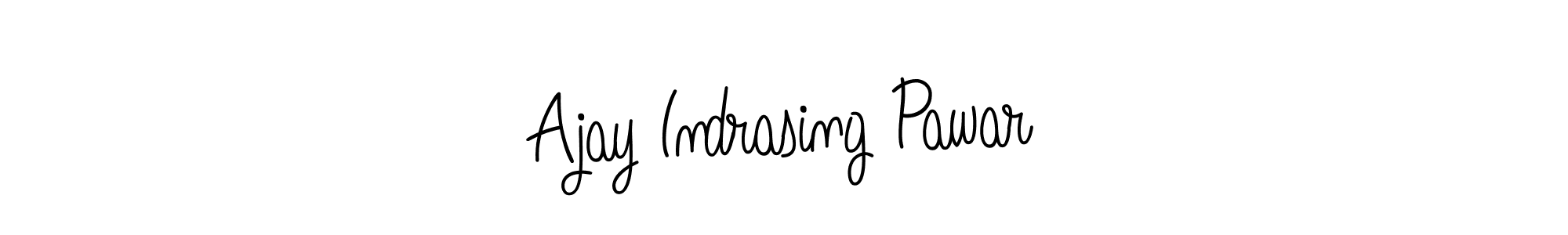You should practise on your own different ways (Angelique-Rose-font-FFP) to write your name (Ajay Indrasing Pawar) in signature. don't let someone else do it for you. Ajay Indrasing Pawar signature style 5 images and pictures png