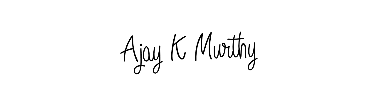 Here are the top 10 professional signature styles for the name Ajay K Murthy. These are the best autograph styles you can use for your name. Ajay K Murthy signature style 5 images and pictures png