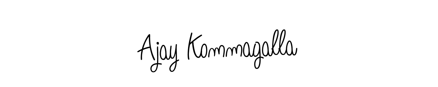 It looks lik you need a new signature style for name Ajay Kommagalla. Design unique handwritten (Angelique-Rose-font-FFP) signature with our free signature maker in just a few clicks. Ajay Kommagalla signature style 5 images and pictures png