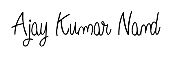 Ajay Kumar Nand stylish signature style. Best Handwritten Sign (Angelique-Rose-font-FFP) for my name. Handwritten Signature Collection Ideas for my name Ajay Kumar Nand. Ajay Kumar Nand signature style 5 images and pictures png