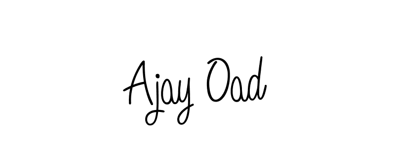 How to make Ajay Oad signature? Angelique-Rose-font-FFP is a professional autograph style. Create handwritten signature for Ajay Oad name. Ajay Oad signature style 5 images and pictures png