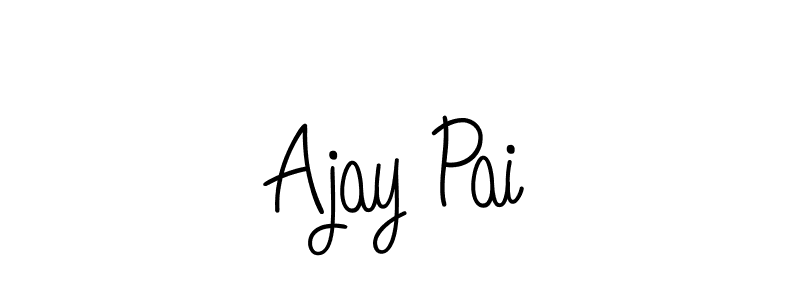 Best and Professional Signature Style for Ajay Pai. Angelique-Rose-font-FFP Best Signature Style Collection. Ajay Pai signature style 5 images and pictures png