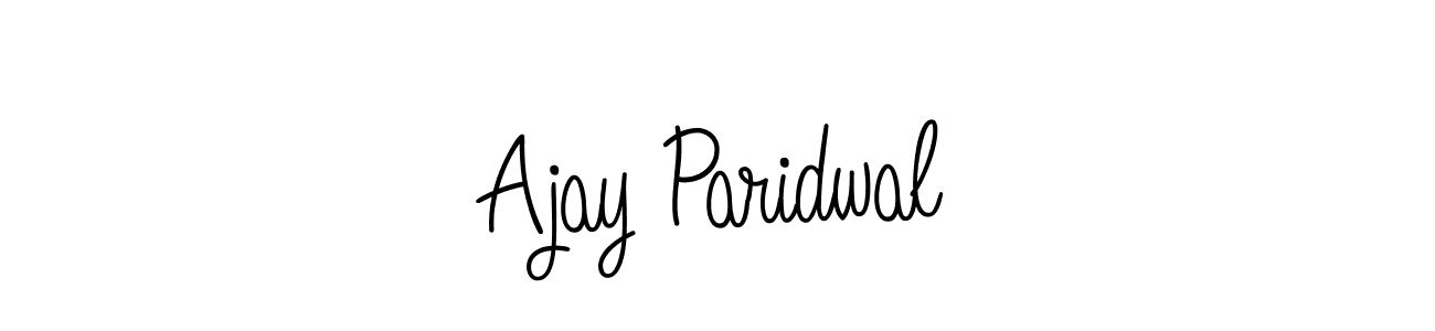 You can use this online signature creator to create a handwritten signature for the name Ajay Paridwal. This is the best online autograph maker. Ajay Paridwal signature style 5 images and pictures png