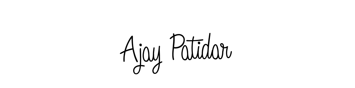 Similarly Angelique-Rose-font-FFP is the best handwritten signature design. Signature creator online .You can use it as an online autograph creator for name Ajay Patidar. Ajay Patidar signature style 5 images and pictures png