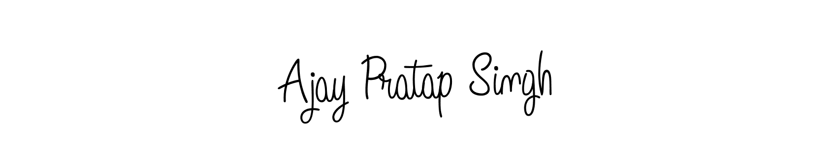 Use a signature maker to create a handwritten signature online. With this signature software, you can design (Angelique-Rose-font-FFP) your own signature for name Ajay Pratap Singh. Ajay Pratap Singh signature style 5 images and pictures png