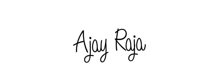 Create a beautiful signature design for name Ajay Raja. With this signature (Angelique-Rose-font-FFP) fonts, you can make a handwritten signature for free. Ajay Raja signature style 5 images and pictures png