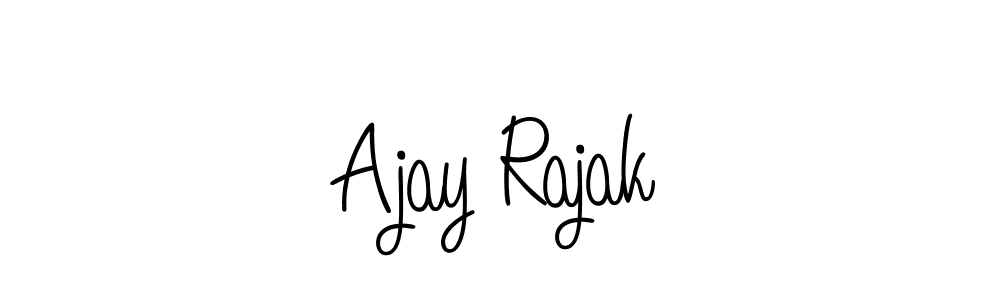 Make a beautiful signature design for name Ajay Rajak. Use this online signature maker to create a handwritten signature for free. Ajay Rajak signature style 5 images and pictures png