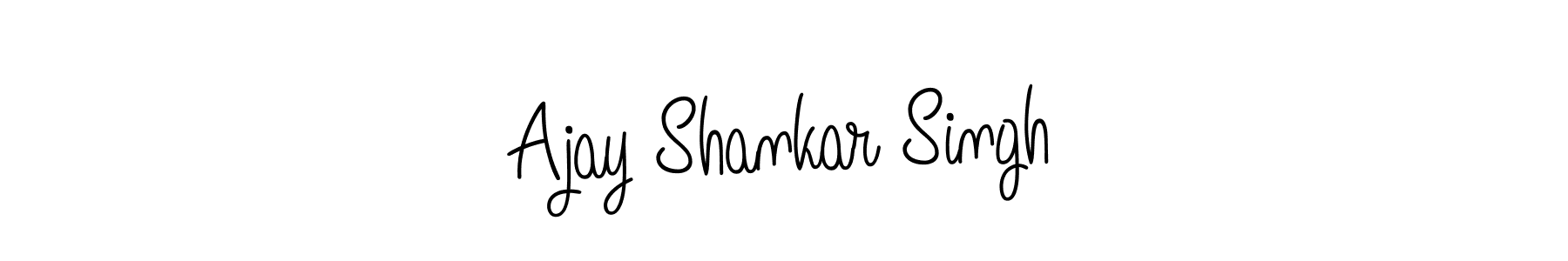 Use a signature maker to create a handwritten signature online. With this signature software, you can design (Angelique-Rose-font-FFP) your own signature for name Ajay Shankar Singh. Ajay Shankar Singh signature style 5 images and pictures png