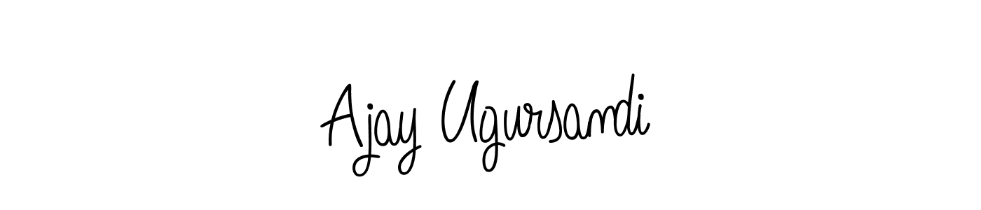 Once you've used our free online signature maker to create your best signature Angelique-Rose-font-FFP style, it's time to enjoy all of the benefits that Ajay Ugursandi name signing documents. Ajay Ugursandi signature style 5 images and pictures png