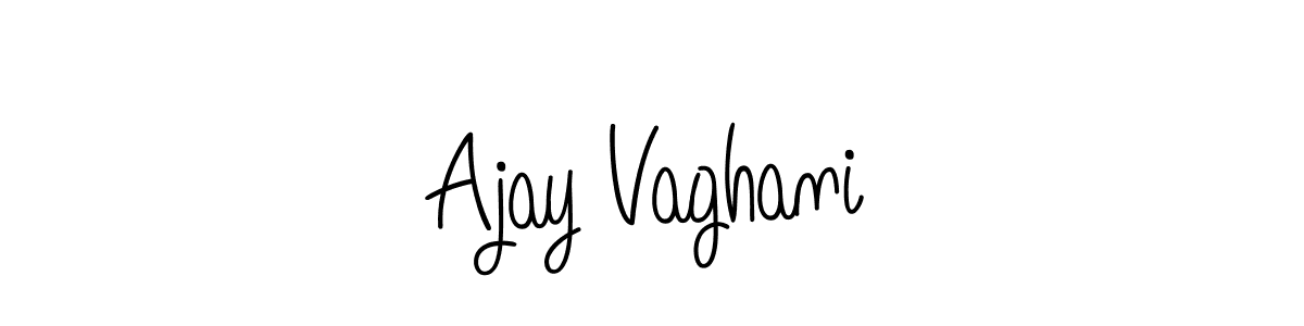 Make a short Ajay Vaghani signature style. Manage your documents anywhere anytime using Angelique-Rose-font-FFP. Create and add eSignatures, submit forms, share and send files easily. Ajay Vaghani signature style 5 images and pictures png
