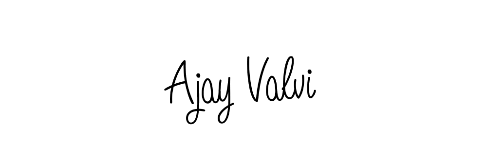 Make a short Ajay Valvi signature style. Manage your documents anywhere anytime using Angelique-Rose-font-FFP. Create and add eSignatures, submit forms, share and send files easily. Ajay Valvi signature style 5 images and pictures png