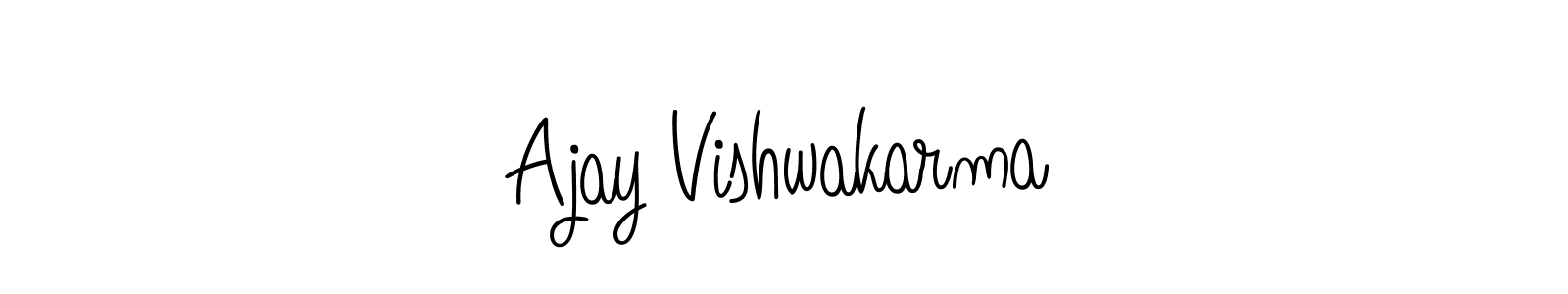 Make a short Ajay Vishwakarma signature style. Manage your documents anywhere anytime using Angelique-Rose-font-FFP. Create and add eSignatures, submit forms, share and send files easily. Ajay Vishwakarma signature style 5 images and pictures png