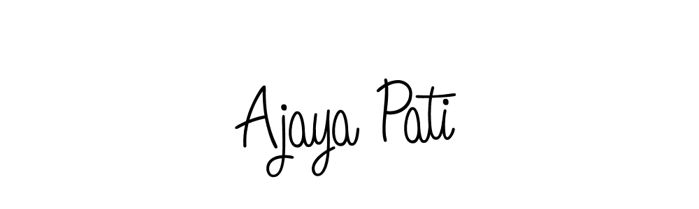 It looks lik you need a new signature style for name Ajaya Pati. Design unique handwritten (Angelique-Rose-font-FFP) signature with our free signature maker in just a few clicks. Ajaya Pati signature style 5 images and pictures png