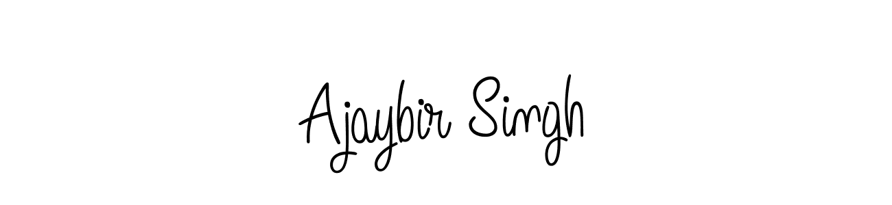 How to make Ajaybir Singh signature? Angelique-Rose-font-FFP is a professional autograph style. Create handwritten signature for Ajaybir Singh name. Ajaybir Singh signature style 5 images and pictures png