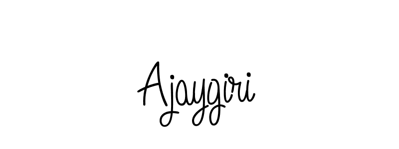 Also we have Ajaygiri name is the best signature style. Create professional handwritten signature collection using Angelique-Rose-font-FFP autograph style. Ajaygiri signature style 5 images and pictures png