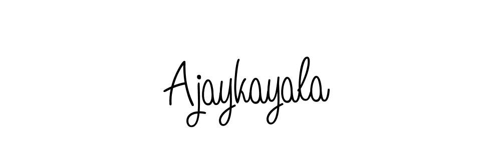 Angelique-Rose-font-FFP is a professional signature style that is perfect for those who want to add a touch of class to their signature. It is also a great choice for those who want to make their signature more unique. Get Ajaykayala name to fancy signature for free. Ajaykayala signature style 5 images and pictures png