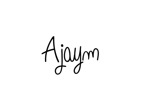 You can use this online signature creator to create a handwritten signature for the name Ajaym. This is the best online autograph maker. Ajaym signature style 5 images and pictures png