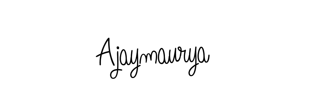 if you are searching for the best signature style for your name Ajaymaurya. so please give up your signature search. here we have designed multiple signature styles  using Angelique-Rose-font-FFP. Ajaymaurya signature style 5 images and pictures png