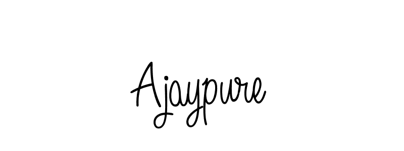 Ajaypure stylish signature style. Best Handwritten Sign (Angelique-Rose-font-FFP) for my name. Handwritten Signature Collection Ideas for my name Ajaypure. Ajaypure signature style 5 images and pictures png