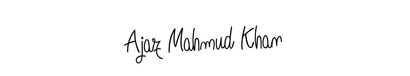 This is the best signature style for the Ajaz Mahmud Khan name. Also you like these signature font (Angelique-Rose-font-FFP). Mix name signature. Ajaz Mahmud Khan signature style 5 images and pictures png