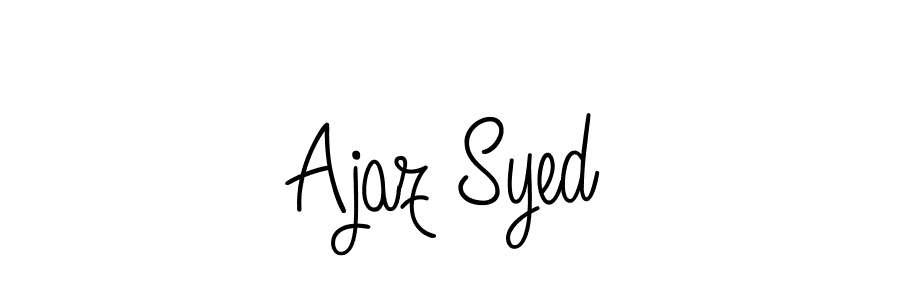 How to make Ajaz Syed signature? Angelique-Rose-font-FFP is a professional autograph style. Create handwritten signature for Ajaz Syed name. Ajaz Syed signature style 5 images and pictures png