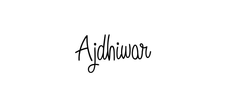 How to make Ajdhiwar signature? Angelique-Rose-font-FFP is a professional autograph style. Create handwritten signature for Ajdhiwar name. Ajdhiwar signature style 5 images and pictures png