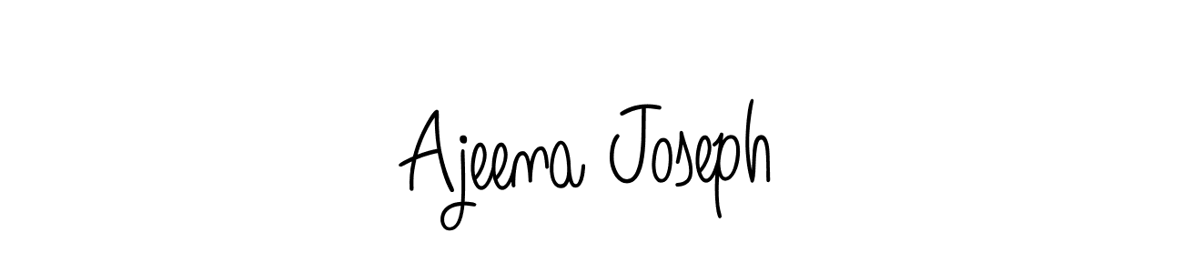 Angelique-Rose-font-FFP is a professional signature style that is perfect for those who want to add a touch of class to their signature. It is also a great choice for those who want to make their signature more unique. Get Ajeena Joseph name to fancy signature for free. Ajeena Joseph signature style 5 images and pictures png