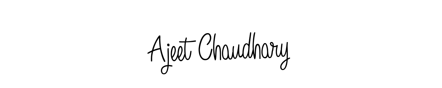 Make a short Ajeet Chaudhary signature style. Manage your documents anywhere anytime using Angelique-Rose-font-FFP. Create and add eSignatures, submit forms, share and send files easily. Ajeet Chaudhary signature style 5 images and pictures png