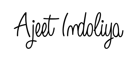 A stylish, flowing autograph style designed for name Ajeet Indoliya using Angelique-Rose-font-FFP typography. Perfect for digital creative projects. Ajeet Indoliya signature style 5 images and pictures png