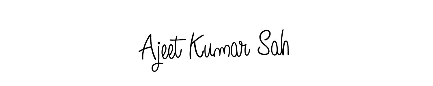 Once you've used our free online signature maker to create your best signature Angelique-Rose-font-FFP style, it's time to enjoy all of the benefits that Ajeet Kumar Sah name signing documents. Ajeet Kumar Sah signature style 5 images and pictures png