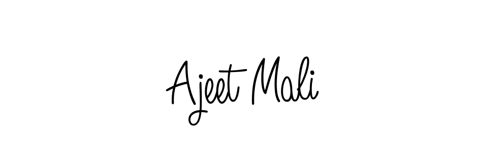 Make a beautiful signature design for name Ajeet Mali. Use this online signature maker to create a handwritten signature for free. Ajeet Mali signature style 5 images and pictures png