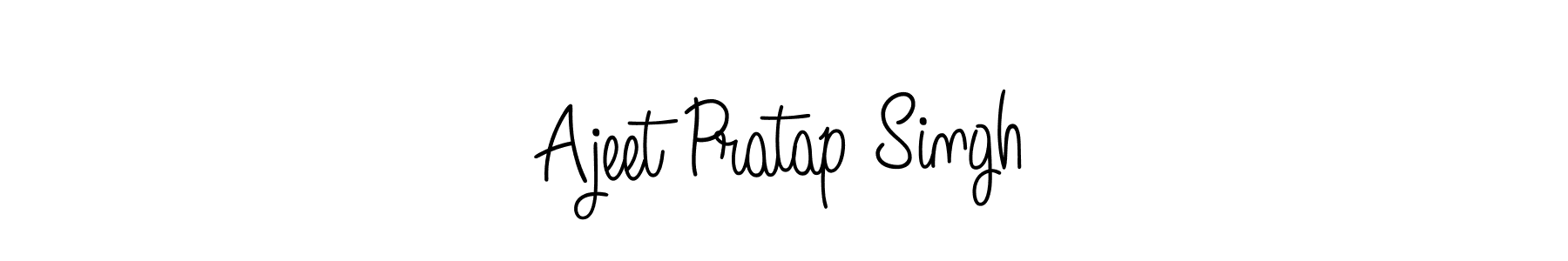 Design your own signature with our free online signature maker. With this signature software, you can create a handwritten (Angelique-Rose-font-FFP) signature for name Ajeet Pratap Singh. Ajeet Pratap Singh signature style 5 images and pictures png