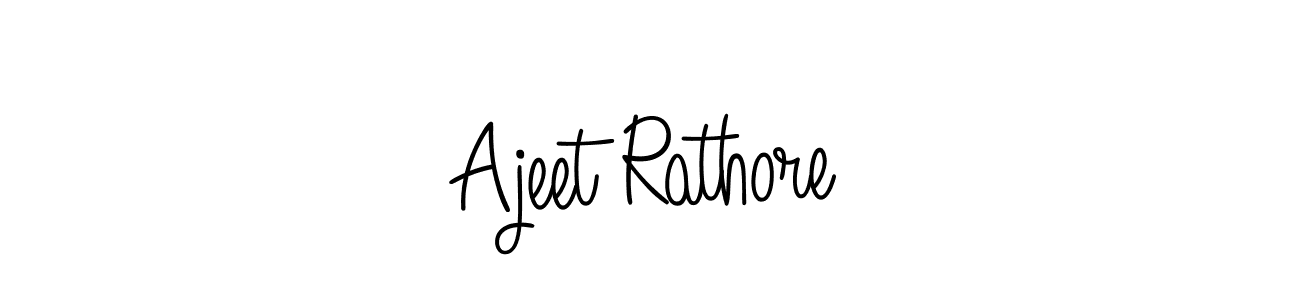 Here are the top 10 professional signature styles for the name Ajeet Rathore. These are the best autograph styles you can use for your name. Ajeet Rathore signature style 5 images and pictures png