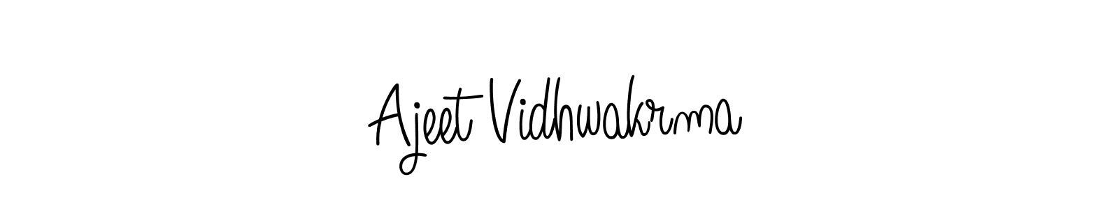 Here are the top 10 professional signature styles for the name Ajeet Vidhwakrma. These are the best autograph styles you can use for your name. Ajeet Vidhwakrma signature style 5 images and pictures png