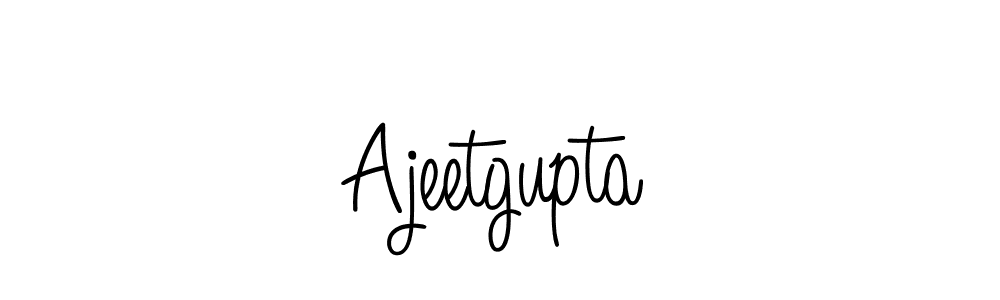 Make a beautiful signature design for name Ajeetgupta. Use this online signature maker to create a handwritten signature for free. Ajeetgupta signature style 5 images and pictures png