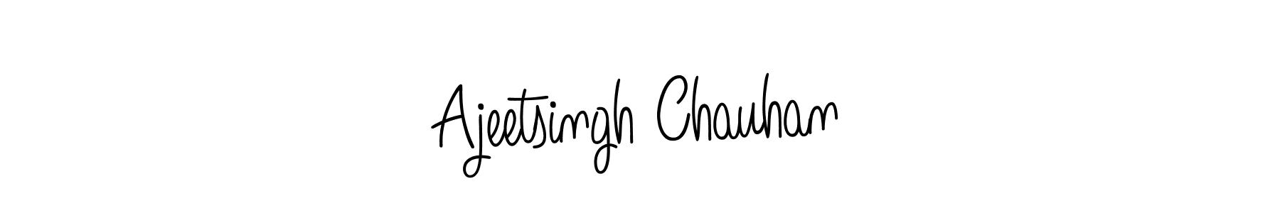 It looks lik you need a new signature style for name Ajeetsingh Chauhan. Design unique handwritten (Angelique-Rose-font-FFP) signature with our free signature maker in just a few clicks. Ajeetsingh Chauhan signature style 5 images and pictures png