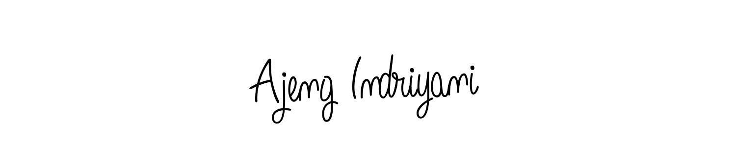 Also You can easily find your signature by using the search form. We will create Ajeng Indriyani name handwritten signature images for you free of cost using Angelique-Rose-font-FFP sign style. Ajeng Indriyani signature style 5 images and pictures png