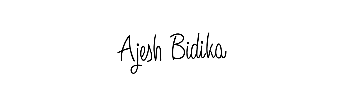 It looks lik you need a new signature style for name Ajesh Bidika. Design unique handwritten (Angelique-Rose-font-FFP) signature with our free signature maker in just a few clicks. Ajesh Bidika signature style 5 images and pictures png