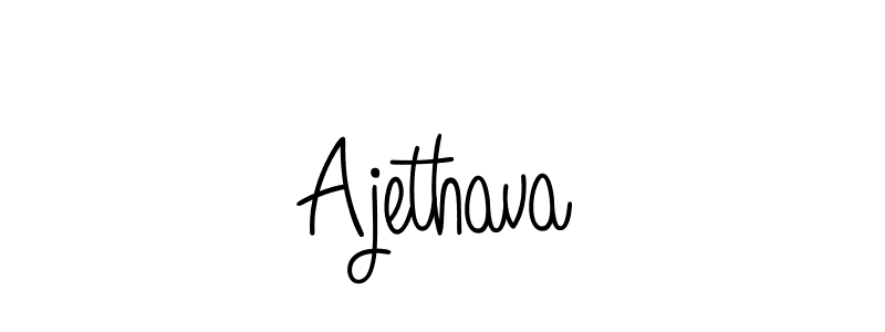 Make a beautiful signature design for name Ajethava. Use this online signature maker to create a handwritten signature for free. Ajethava signature style 5 images and pictures png